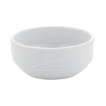 GÜRAL X-TANBUL Professional Joker-Schale stapelbar, Porzellan, Ø 8 cm, weiß