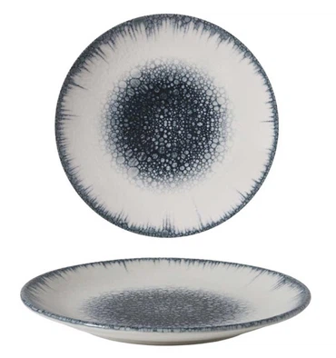 GÜRAL Antares EO Professional Teller flach, Bone Porzellan, 27cm, creme