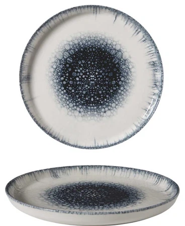 GÜRAL Antares Bilbao Professional Teller flach, Bone Porzellan, Ø 27cm, creme