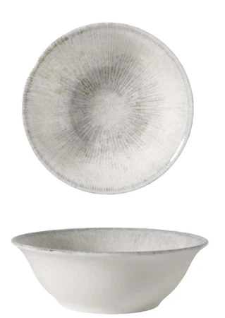 GÜRAL Arnim EO Professional Schale, Bone Porzellan, Ø 14cm, creme