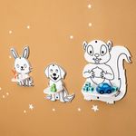 Hase, Hund & Eichhörnchen