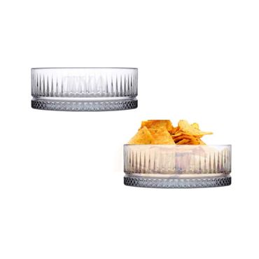 Pasabahce Elysia Glasschale – 510 ml, Ø 13 cm, 2er Set 