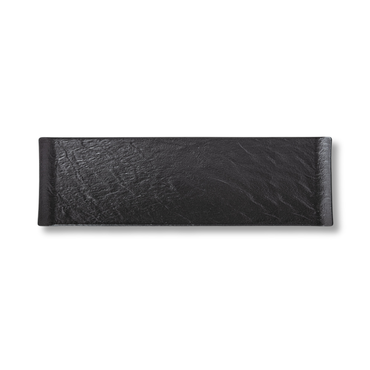Wilmax Servierplatte SlateStone Schwarz 30 x 9.5 cm Porzellan WL-661102/A