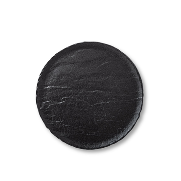 Wilmax Runde Platte SlateStone Schwarz 20.5 cm Porzellan WL-661124/A