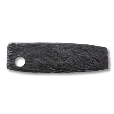 Wilmax Servierplatte SlateStone Schwarz 42 x 13 cm Porzellan WL-661133/A