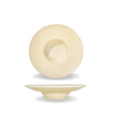 Wilmax Tiefer Teller 27 cm 250 ml Sand Porzellan WL-661316/A