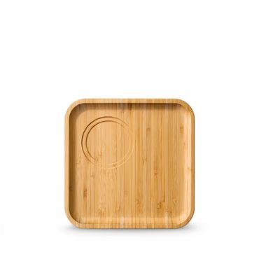 Wilmax Bambus Unterteller 17,5x17,5 cm Natur WL-771116/A