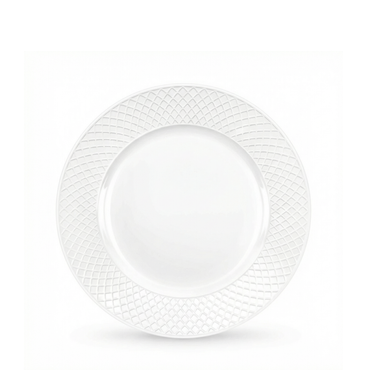 Wilmax Speiseteller 25,5 cm Weiß Porzellan 6er Set GIFT PACK