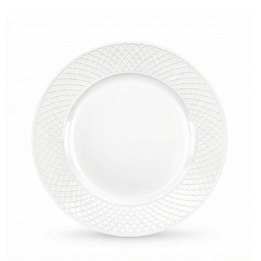 Wilmax Diamond Teller 28 cm Weiß Porzellan 