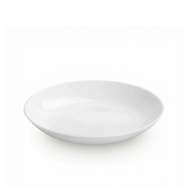 Wilmax Tiefer Teller 23 cm aus Porzellan, Weiß WL-991117/A