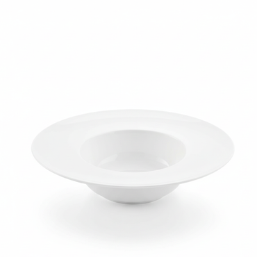 Wilmax Tiefer Teller 22.5 cm 400 ml aus Porzellan, Weiß WL-991186/A