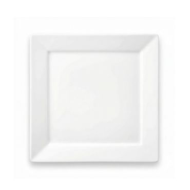Wilmax Servierplatte 29.5 x 29.5 cm aus Porzellan, Weiß WL-991224/A