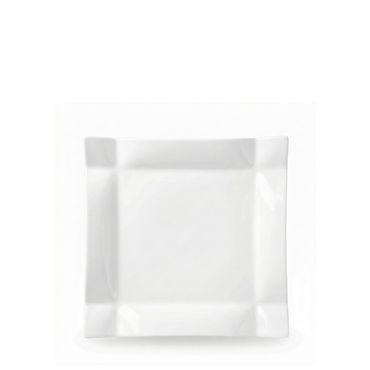 Wilmax Dessertteller 20 x 20 cm aus Porzellan, Weiß WL-991231/A