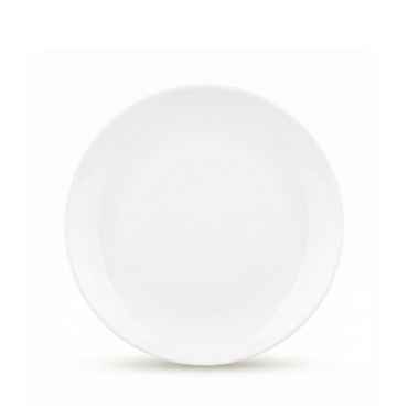 Wilmax Speiseteller 25.5 cm aus Porzellan, Weiß WL-991249/A