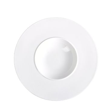 Wilmax Tiefer Teller 28 cm aus Porzellan, Weiß WL-991271/A