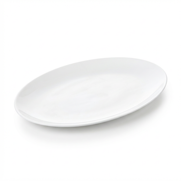 Wilmax Platte 30.5 cm aus Porzellan, Weiß WL-992022/A