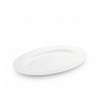 Wilmax Platte 26 cm aus Porzellan, Weiß WL-992024/A