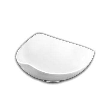 Wilmax Teller 13 cm aus Porzellan, Weiß WL-992613/A