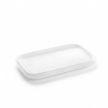 Wilmax Servierplatte 25.5 x 15 cm aus Porzellan, Weiß WL-992660/A