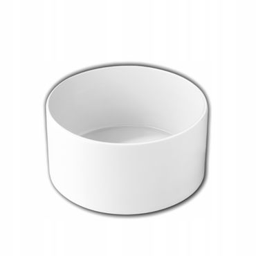 Wilmax Schale 630 ml 13 cm aus Porzellan, Weiß WL-992745/A