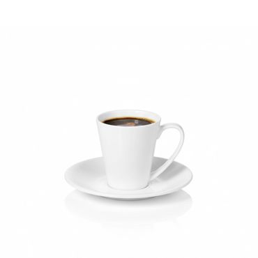 Wilmax Kaffeetassen mit Untertassen 110 ml 2er Set WL-993054/2C