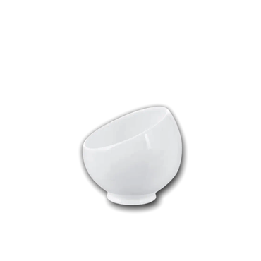 Wilmax Zuckerschale 8.5 x 9 cm Weiß Porzellan Olivia WL-995000/A
