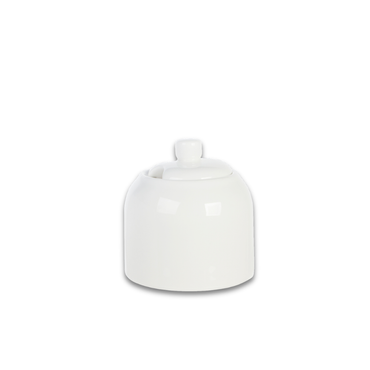 Wilmax Zuckerdose 280 ml Weiß Porzellan WL-995017/1C