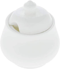 Wilmax Zuckerdose 340 ml Weiß Porzellan WL-995019/1C
