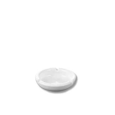 Wilmax Porzellan-Aschenbecher 10 cm Weiß WL-996003/A