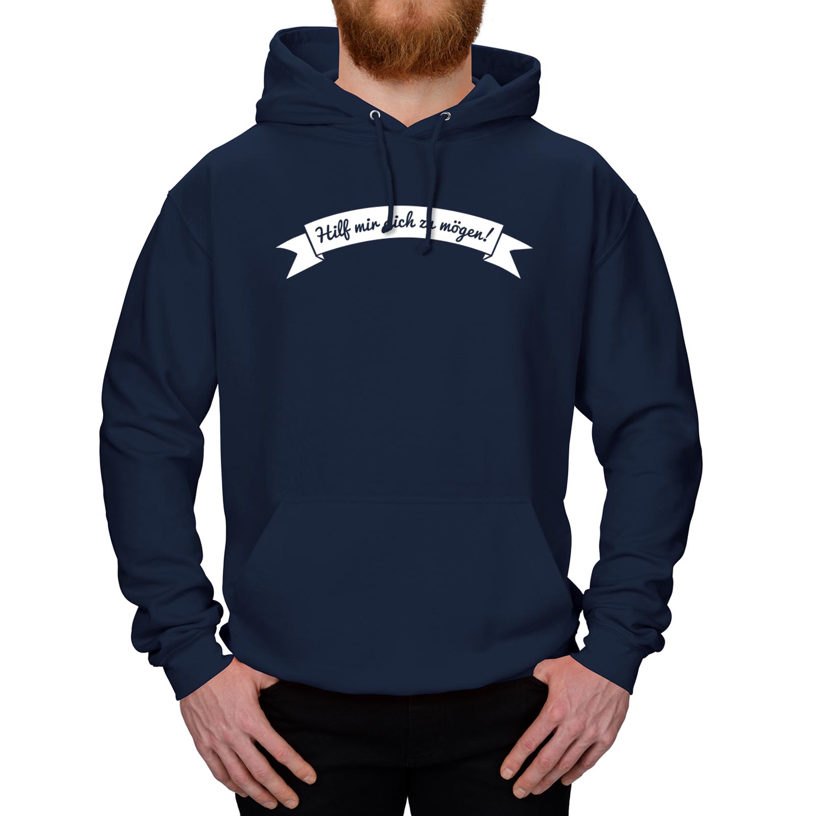 Men's Hoodie Herren Pullover Mit SprÃ¼chen Hoodie Help Me
