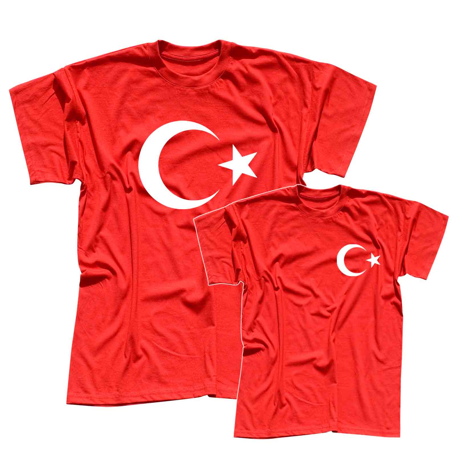 T-Shirt Türkei Türkiye Turkey Farben Fahne 13 Herren XS Textilfactory Istanbul | 5XL Jimmys Antalya 