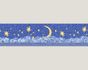 Wallpaper Dekora Natur luminous stars border 9116-12 blue 1