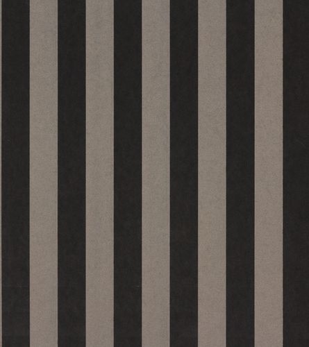 Rasch Textil Vliestapete 221557 Streifen braun schwarz