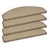 Set of 15 stair mats Nizza sling brown grey 2