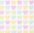 kids wallpaper multicoloured hearts 1