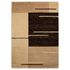 Carpet Florence Modern woven carpet brown graphic lines 1