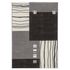 Florence Modern Designer Carpet Graphic Gray Black 1