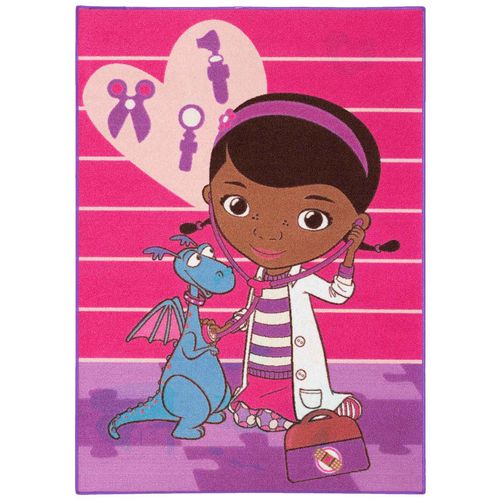 Teppich Orex Doc McStuffins & Fluffy lila