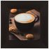 3er Set Kunstdruck je 23x23 cm Kaffee Kaffeebohnen braun hellbraun 4