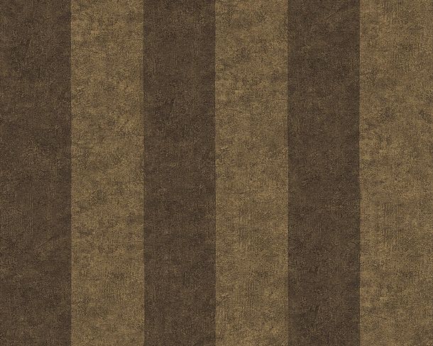 Wallpaper stripes brown green AS Creation Versace 96217-1