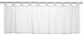 Half-curtain uni Basic transparent white 196073 1