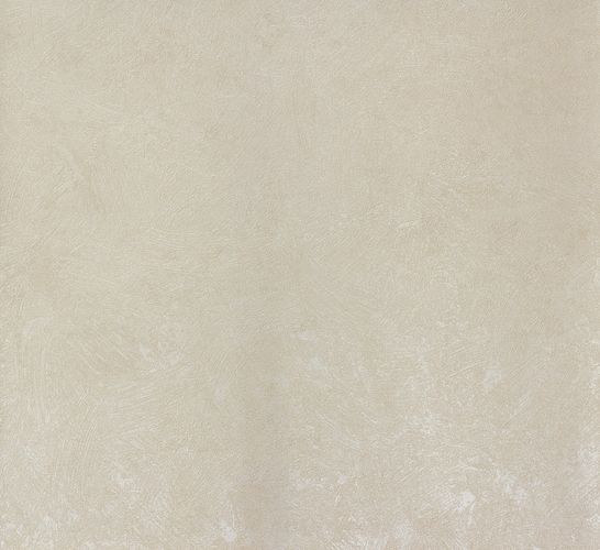 non-woven wallpaper plaster look uni cream beige metallic 56838