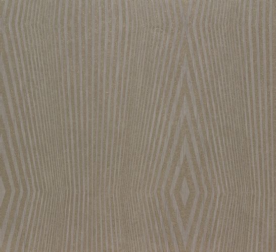 Tapete Vlies Grafisch grau gold Marburg Attitude 56220