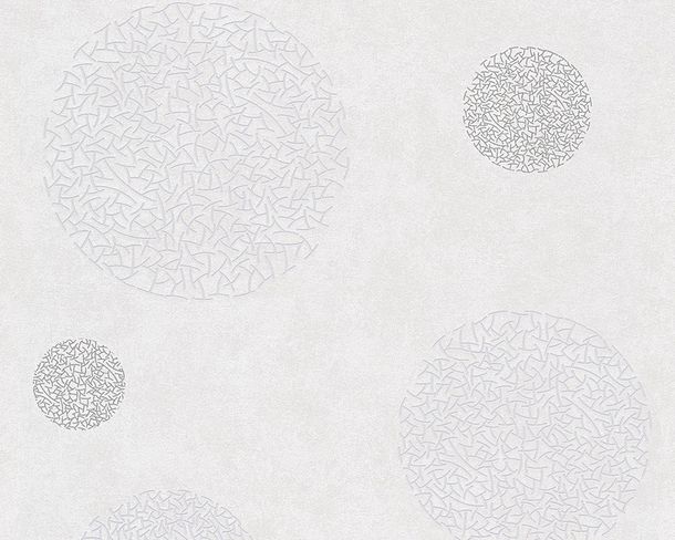 3,00€//1qm Vliestapete Karos 3D blaugrau Glitzer livingwalls Life 4 35692-3