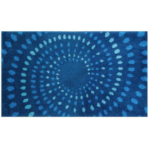 Produktbild Variante Badteppich Grafisch blau weiß Schöner Wohnen Mauritius in vers. Größen