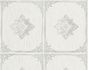 Wallpaper non-woven squared white grey Architects Paper Tessuto 96199-1 1