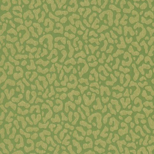 Wallpaper Cassata Rasch Textil graphic green gold 077369
