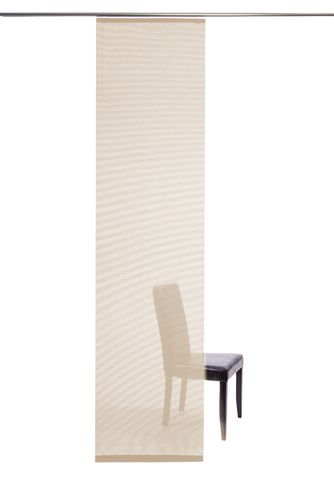 Panel curtain semi transparent cream plain 5802-17