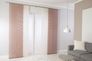 Panel curtain semi transparent copper plain 5802-55 4