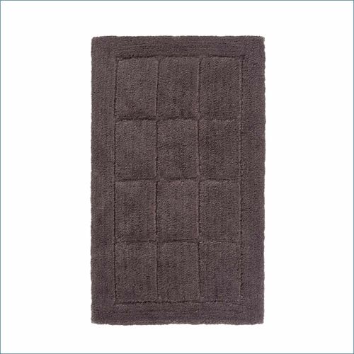 Bathmat squared dark grey Schöner Wohnen 3 sizes